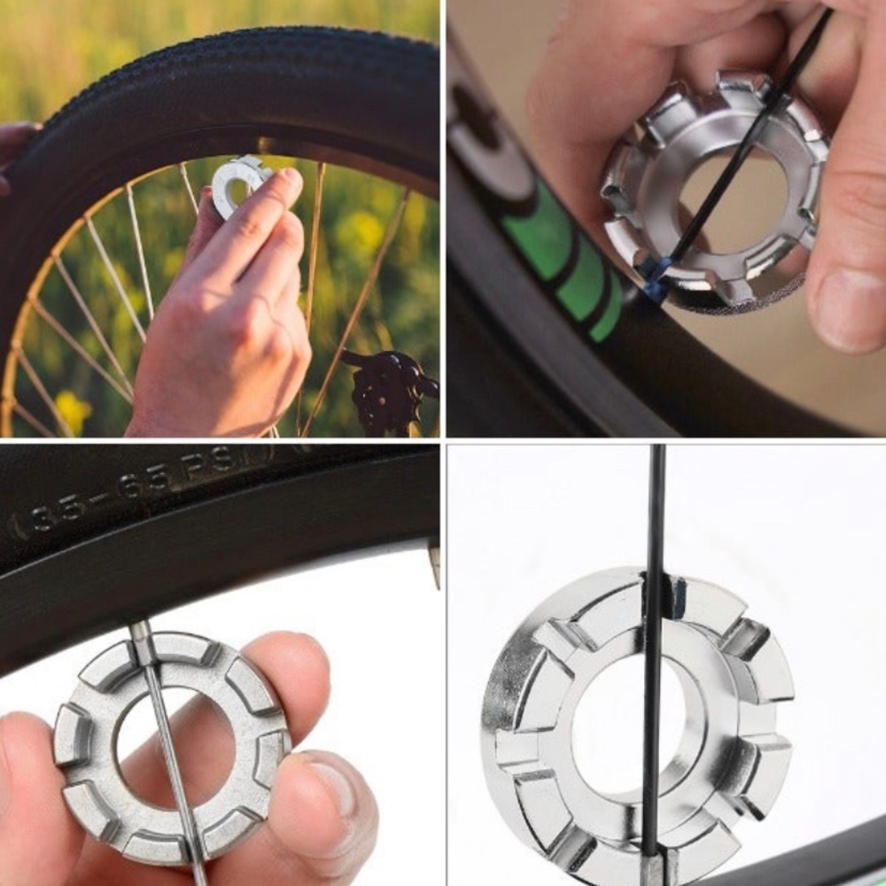 Bike Spoke Nipple Tension Tool Wrench 8 sizes Spanner